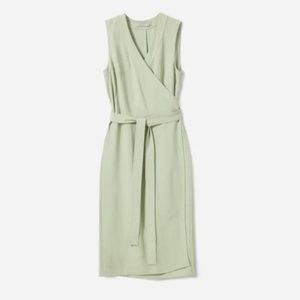 Everlane Japanese GoWeave Green Dress
